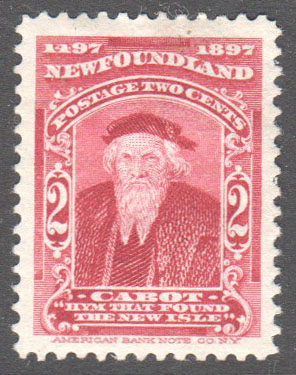 Newfoundland Scott 62 Mint VF - Click Image to Close